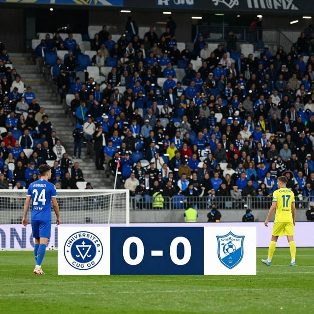 Universitatea Cluj 0-0 Dynamo Kyiv: Trận cầu không bàn thắng, luân lưu quyết định